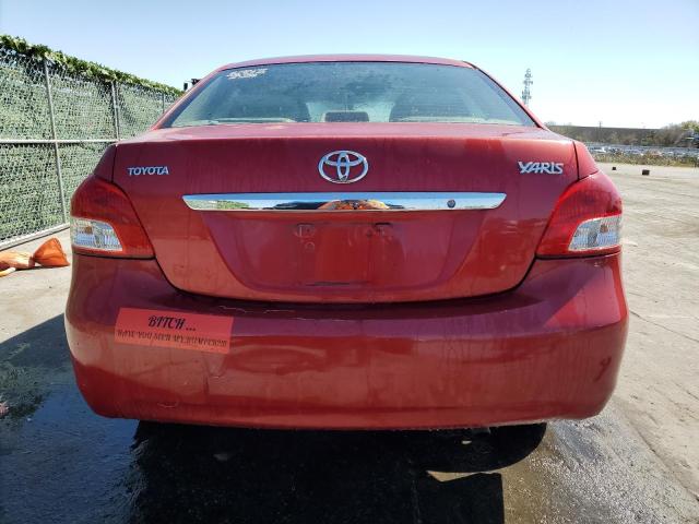 JTDBT923871012591 - 2007 TOYOTA YARIS RED photo 6