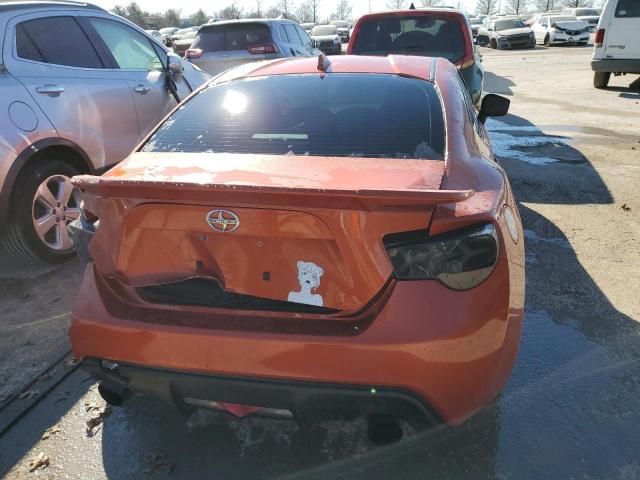 JF1ZNAA11F8711583 - 2015 TOYOTA SCION FR-S ORANGE photo 6