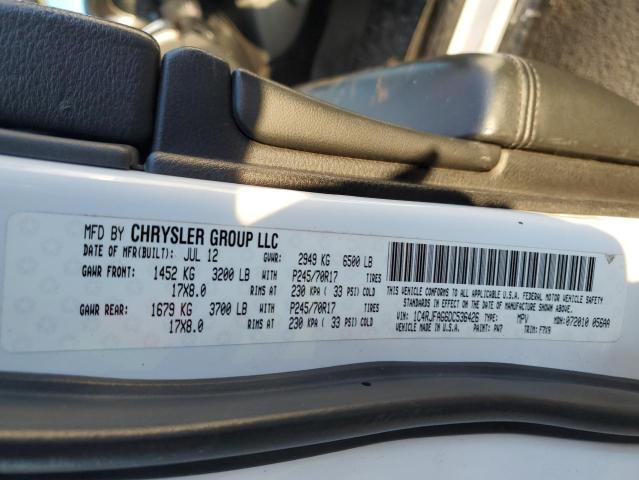 1C4RJFAG6DC536426 - 2013 JEEP GRAND CHER LAREDO 白色 照片 13