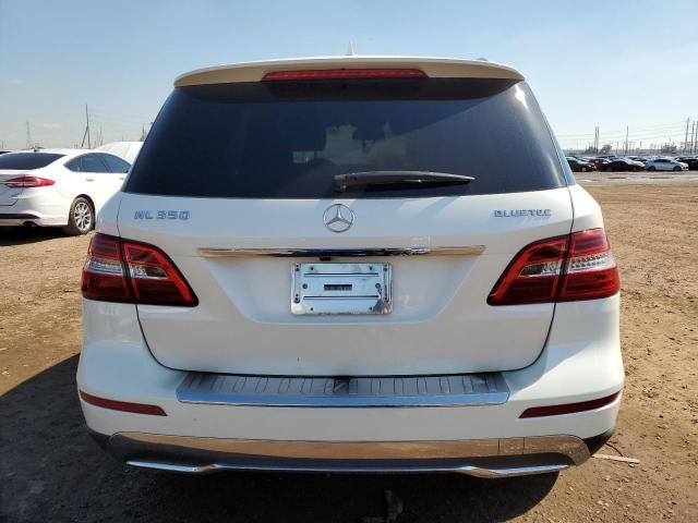 4JGDA2EB9CA024800 - 2012 MERCEDES-BENZ ML 350 BLUETEC WHITE photo 6