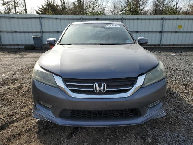 1HGCR2F80DA046909 - 2013 HONDA ACCORD EXL GRAY photo 5