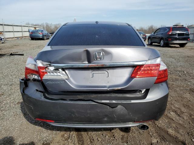 1HGCR2F80DA046909 - 2013 HONDA ACCORD EXL GRAY photo 6