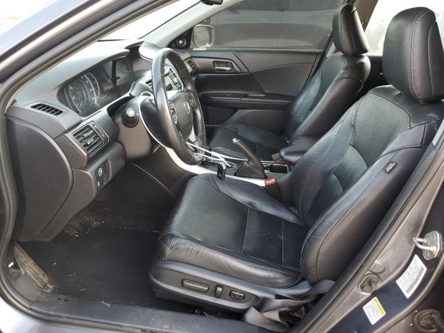 1HGCR2F80DA046909 - 2013 HONDA ACCORD EXL GRAY photo 7