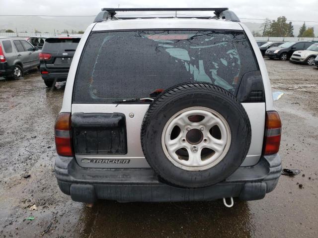 2CNBE13C516908860 - 2001 CHEVROLET TRACKER SILVER photo 6