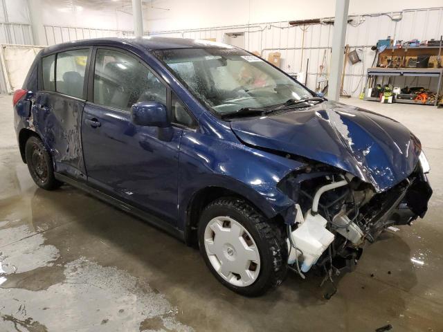 3N1BC13E58L462102 - 2008 NISSAN VERSA S BLUE photo 4