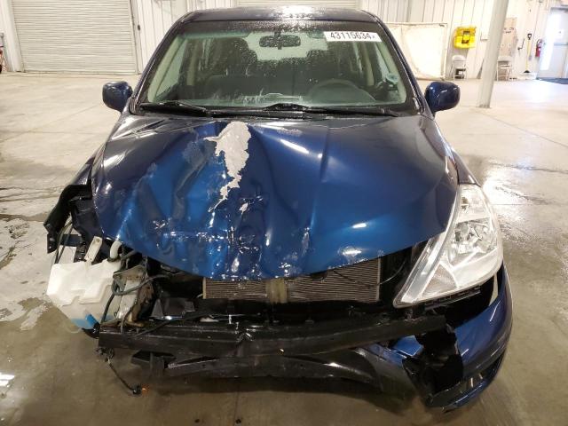 3N1BC13E58L462102 - 2008 NISSAN VERSA S BLUE photo 5