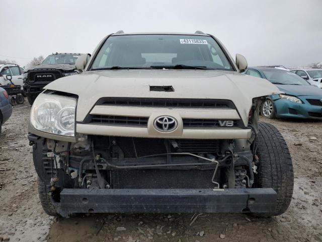 JTEBT17R158022734 - 2005 TOYOTA 4RUNNER LIMITED GOLD photo 5