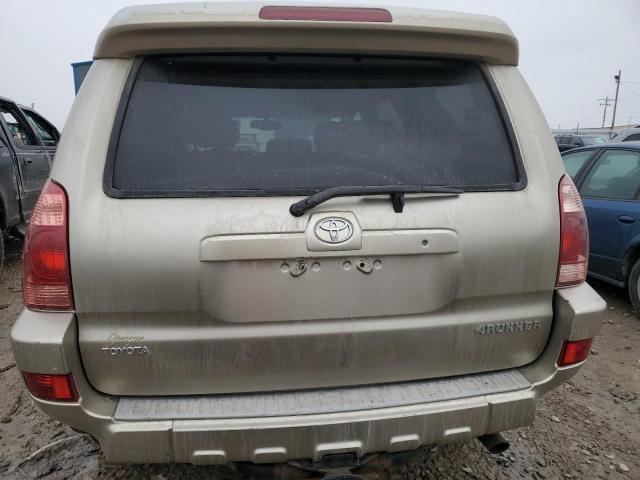 JTEBT17R158022734 - 2005 TOYOTA 4RUNNER LIMITED GOLD photo 6