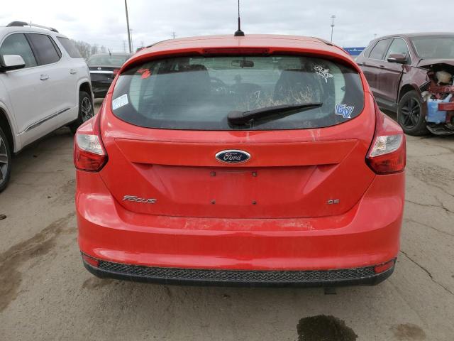 1FADP3K27EL231955 - 2014 FORD FOCUS SE RED photo 6