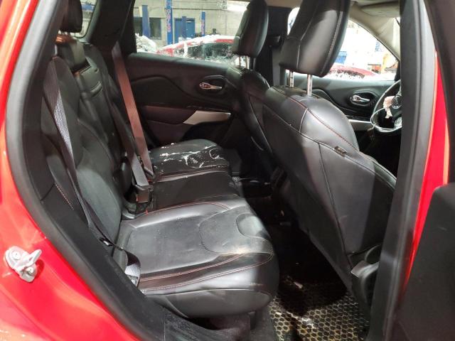 1C4PJMBS9HW618105 - 2017 JEEP CHEROKEE TRAILHAWK RED photo 10