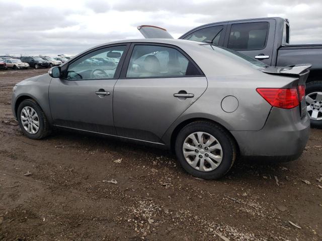 KNAFU4A27A5274612 - 2010 KIA FORTE EX GRAY photo 2