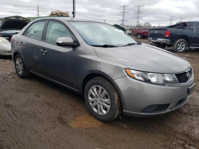 KNAFU4A27A5274612 - 2010 KIA FORTE EX GRAY photo 4