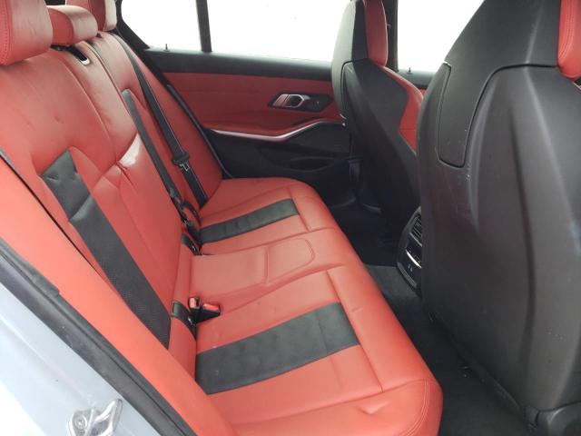 WBS33AY06MFL51389 - 2021 BMW M3 COMPETITION GRAY photo 10