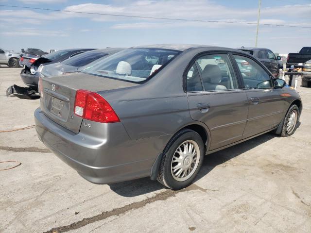 JHMES16525S003081 - 2005 HONDA CIVIC LX SILVER photo 3