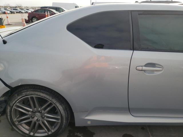 JTKJF5C7XE3076753 - 2014 TOYOTA SCION TC 银色 照片 10