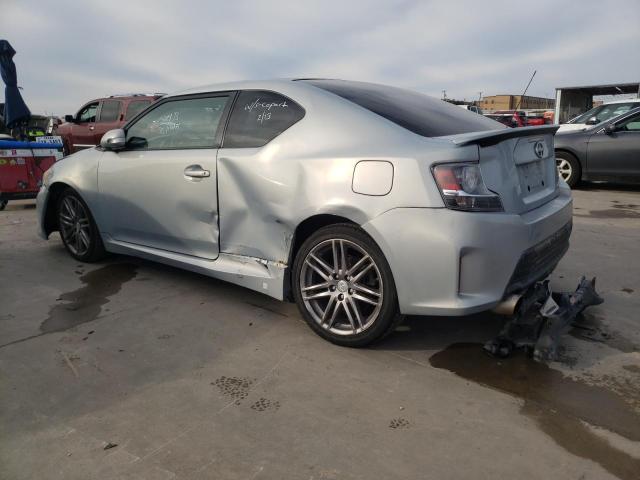 JTKJF5C7XE3076753 - 2014 TOYOTA SCION TC SILVER photo 2