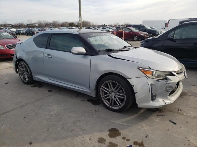 JTKJF5C7XE3076753 - 2014 TOYOTA SCION TC SILVER photo 4