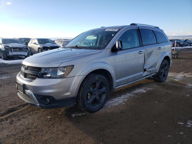 3C4PDDGG8JT516849 - 2018 DODGE JOURNEY CROSSROAD SILVER photo 1