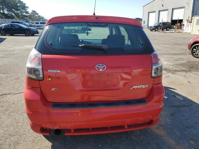 2T1KR32E35C408885 - 2005 TOYOTA COROLLA MA XR RED photo 6