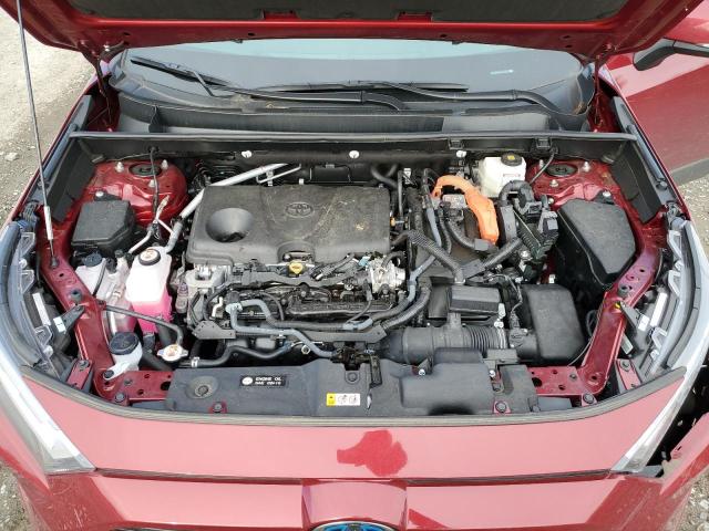 4T3RWRFV4NU070942 - 2022 TOYOTA RAV4 XLE RED photo 12