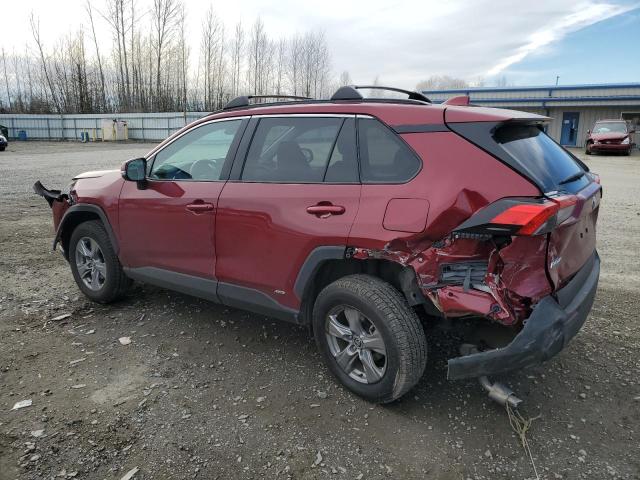 4T3RWRFV4NU070942 - 2022 TOYOTA RAV4 XLE RED photo 2