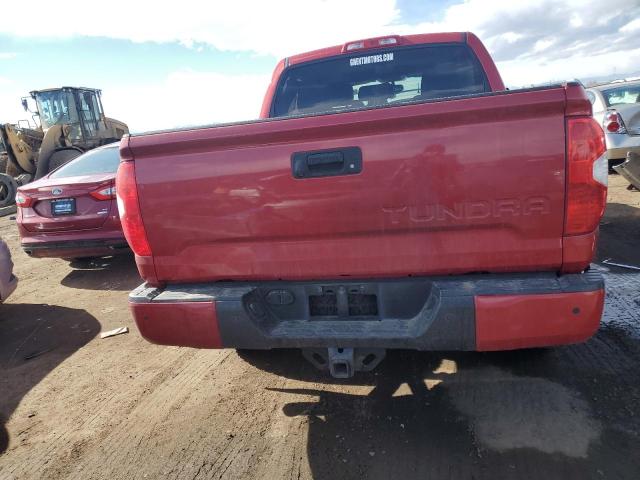 5TFHW5F14GX534862 - 2016 TOYOTA TUNDRA CREWMAX LIMITED RED photo 6