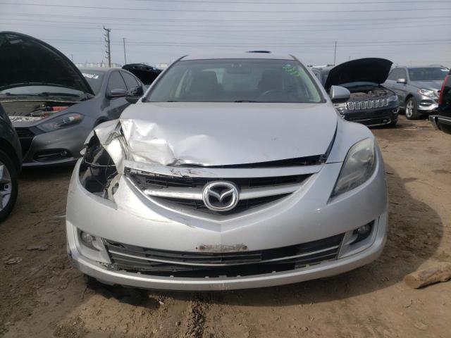 1YVHZ8DH2C5M24966 - 2012 MAZDA 6 I SILVER photo 5