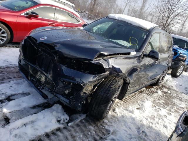 5UXCX6C0XN9M80542 - 2022 BMW X7 M50I BLACK photo 1