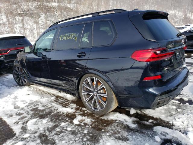 5UXCX6C0XN9M80542 - 2022 BMW X7 M50I BLACK photo 2