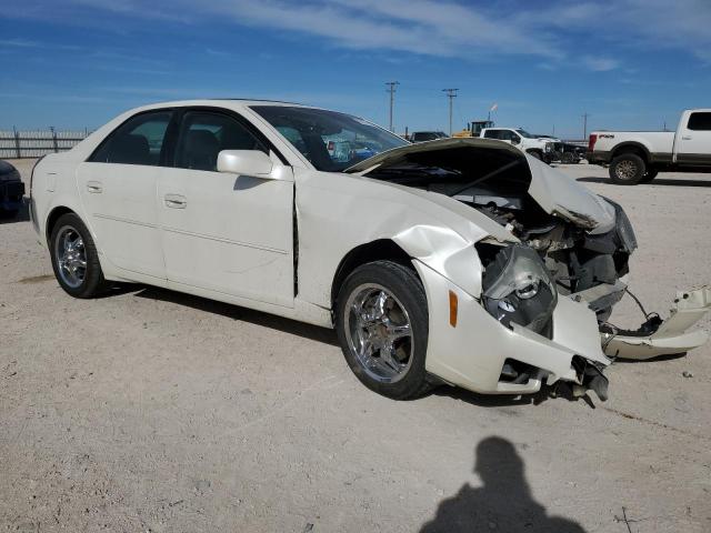 1G6DM577140171340 - 2004 CADILLAC CTS WHITE photo 4
