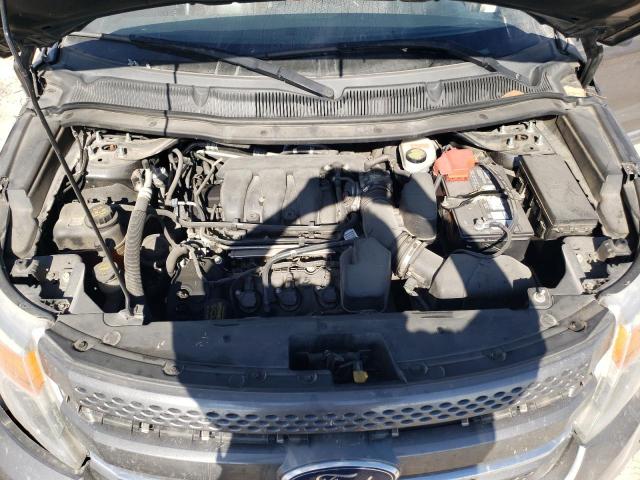 1FMHK7F81CGA83030 - 2012 FORD EXPLORER LIMITED GRAY photo 12