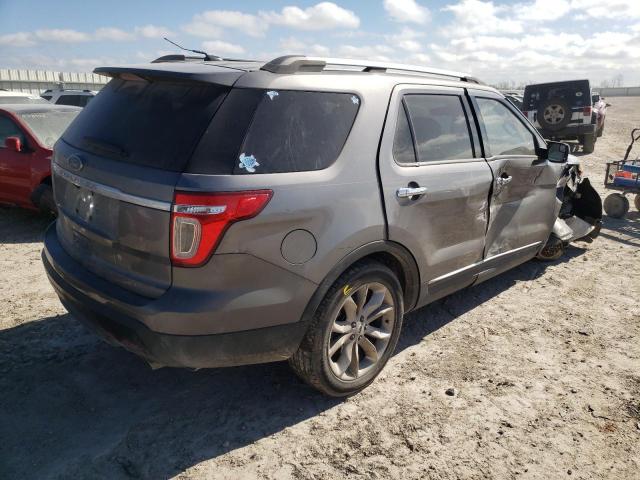 1FMHK7F81CGA83030 - 2012 FORD EXPLORER LIMITED GRAY photo 3