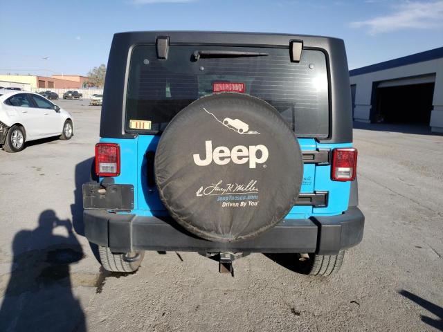 1C4AJWAG0JL808686 - 2018 JEEP WRANGLER SPORT BLUE photo 6