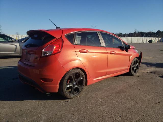 3FADP4GX7FM148407 - 2015 FORD FIESTA ST RED photo 3