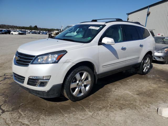 1GNKRJKD0GJ118016 - 2016 CHEVROLET TRAVERSE LTZ WHITE photo 1