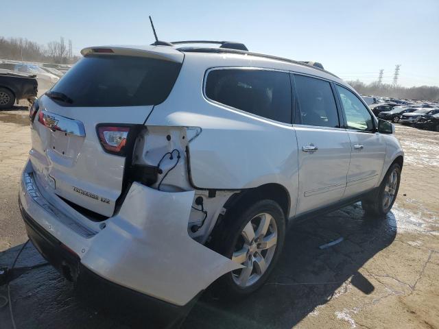 1GNKRJKD0GJ118016 - 2016 CHEVROLET TRAVERSE LTZ WHITE photo 3