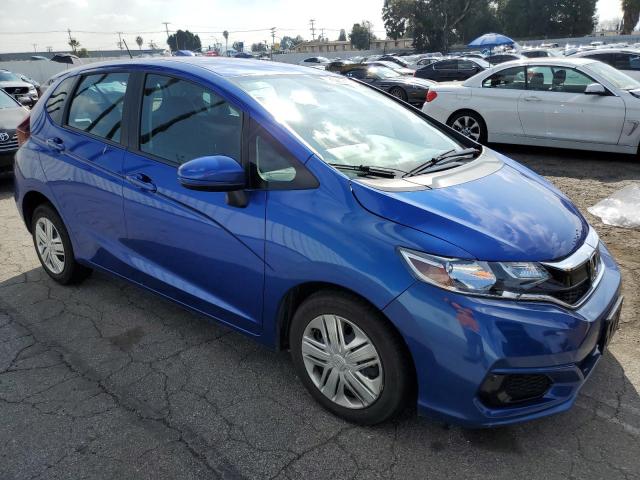 3HGGK5H48KM736389 - 2019 HONDA FIT LX BLUE photo 4