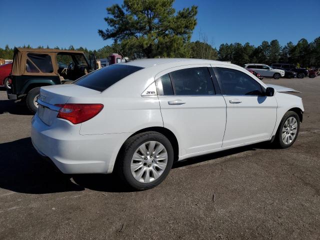 1C3CCBAG7EN195072 - 2014 CHRYSLER 200 LX WHITE photo 3