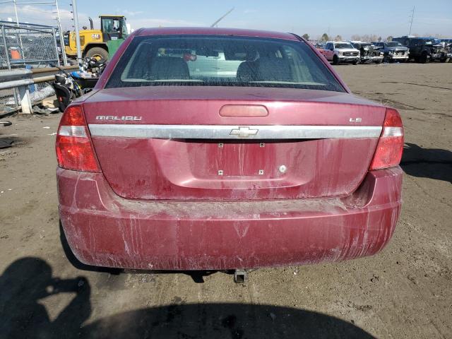 1G1ZS58F37F158582 - 2007 CHEVROLET MALIBU LS RED photo 6