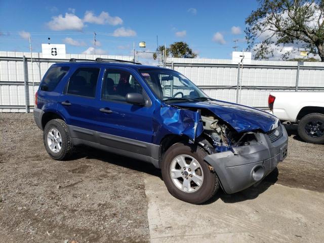 1FMCU03147KB89302 - 2007 FORD ESCAPE XLT BLUE photo 4