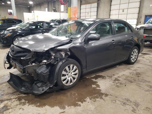 5YFBU4EE3CP041323 - 2012 TOYOTA COROLLA BASE GRAY photo 1