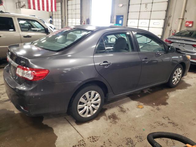 5YFBU4EE3CP041323 - 2012 TOYOTA COROLLA BASE GRAY photo 3