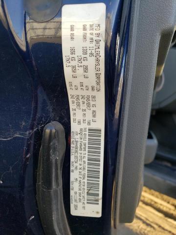 1J8HH48K06C165734 - 2006 JEEP COMMANDER 蓝色 照片 12