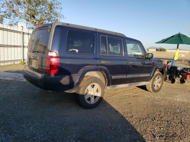 1J8HH48K06C165734 - 2006 JEEP COMMANDER 蓝色 照片 3