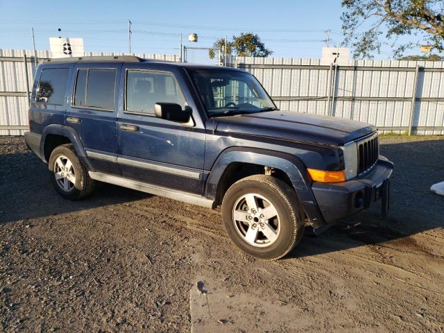 1J8HH48K06C165734 - 2006 JEEP COMMANDER BLUE photo 4