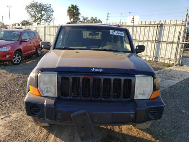 1J8HH48K06C165734 - 2006 JEEP COMMANDER BLUE photo 5