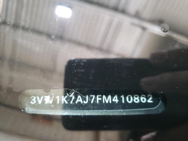 3VW1K7AJ7FM410862 - 2015 VOLKSWAGEN JETTA BASE 棕色 照片 12