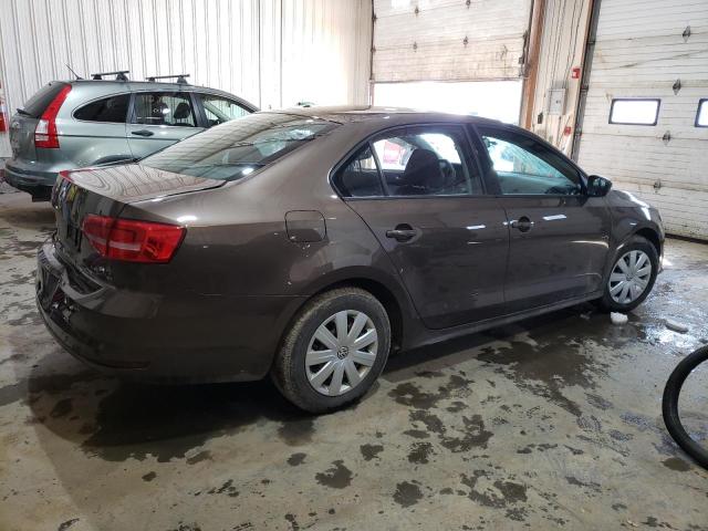3VW1K7AJ7FM410862 - 2015 VOLKSWAGEN JETTA BASE 棕色 照片 3