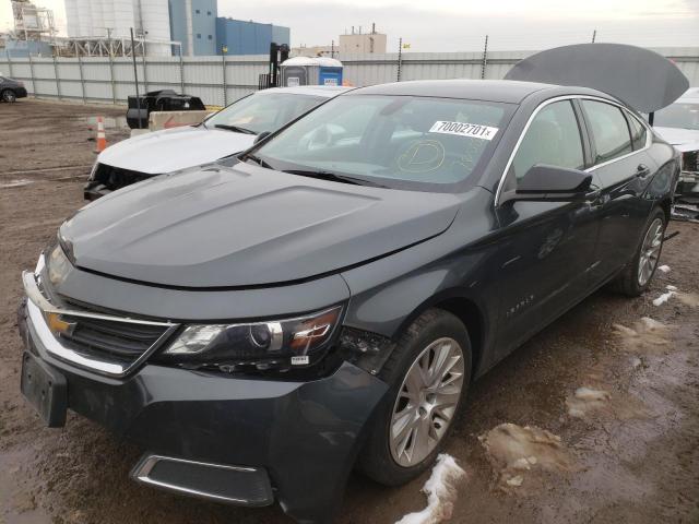 2G11Y5S30K9128290 - 2019 CHEVROLET IMPALA LS GRAY photo 2