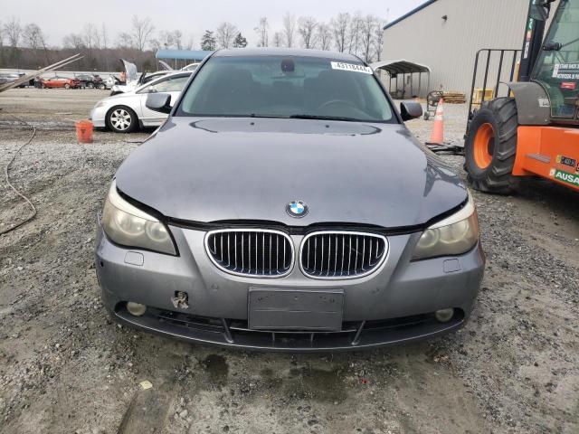 WBANF33567B999376 - 2007 BMW 525 XI GRAY photo 5